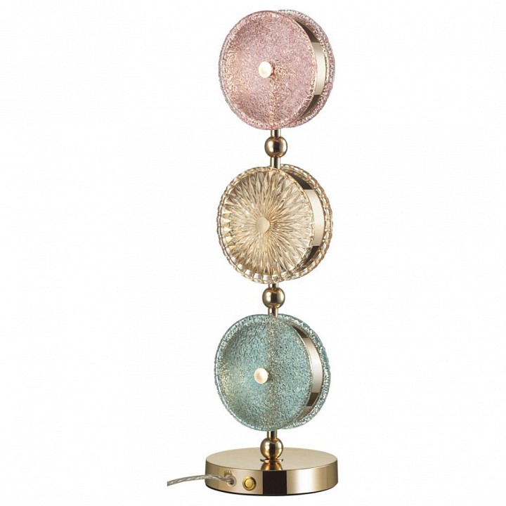 Настольная лампа декоративная odeon light caramella 5412/13tl