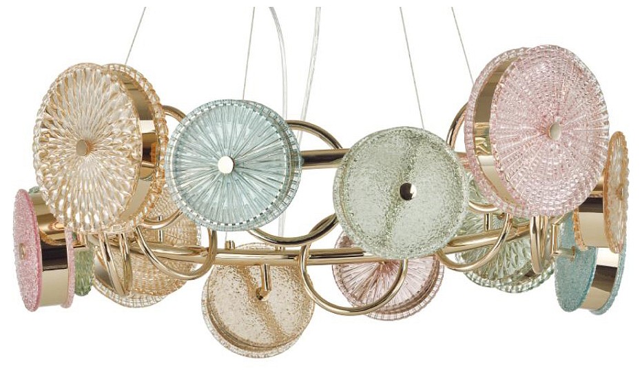 Подвесная люстра odeon light caramella 5412/95l