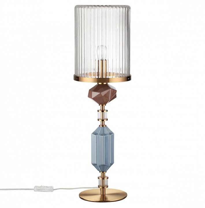 Настольная лампа декоративная odeon light terra 5414/1t