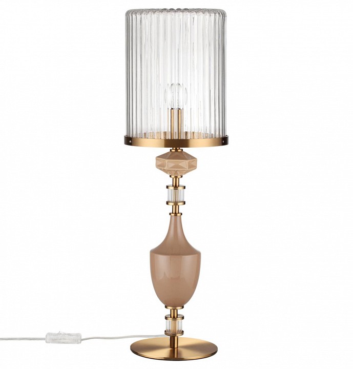 Настольная лампа декоративная odeon light terra 5414/1ta