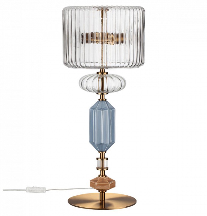 Настольная лампа декоративная odeon light terra 5414/2ta