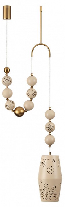 Подвесной светильник odeon light karelia 5444/1b