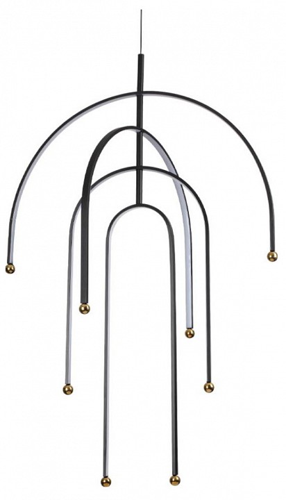 Подвесная люстра odeon light memfi 6633/95l