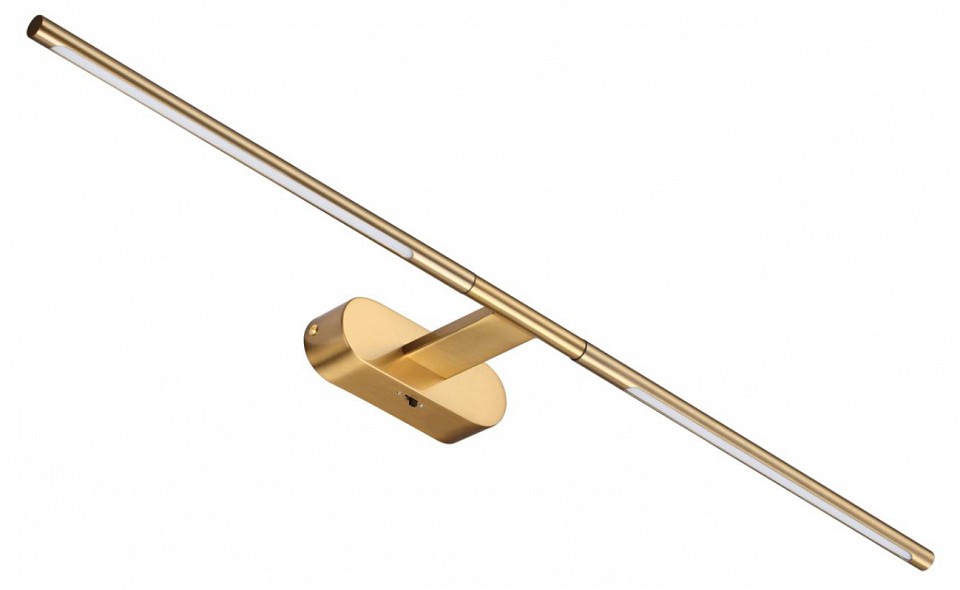 Подсветка для картины odeon light aledo 6635/9wl