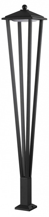 Наземный высокий светильник odeon light bearitz 6655/12ga3