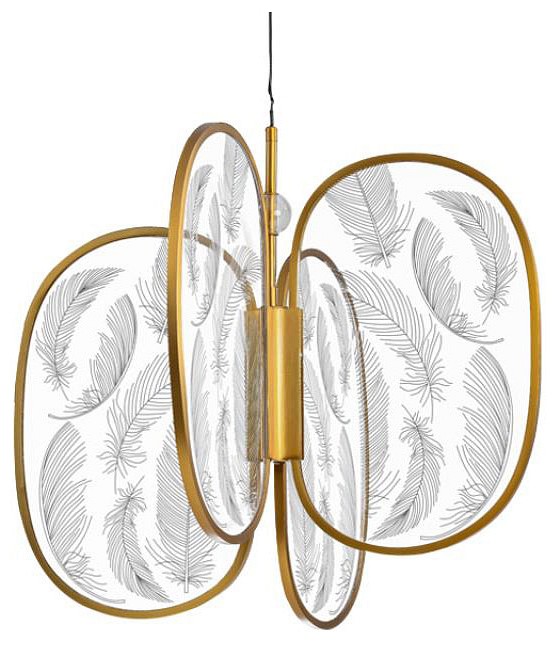 Подвесная люстра odeon light piuma 6664/53l