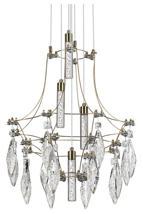 Подвесная люстра odeon light flamenco 7000/35l