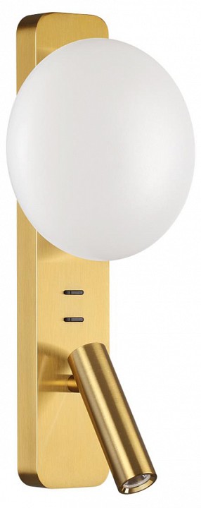 Бра с подсветкой odeon light albergo 7050/5wl