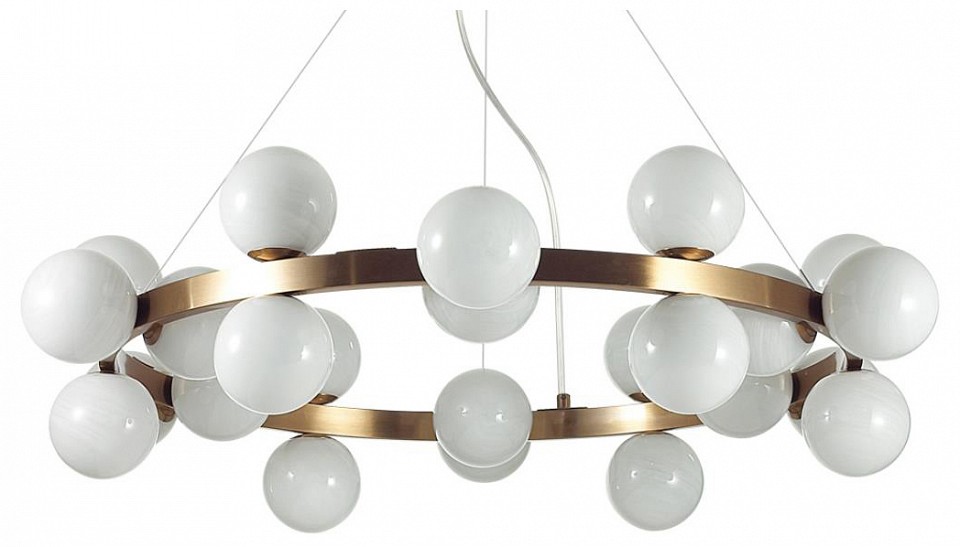 Подвесная люстра odeon light midcent 7109/24