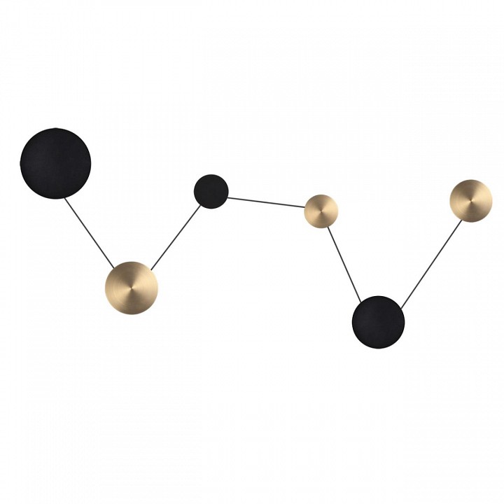 Накладной светильник odeon light galaxy 7115/36wl