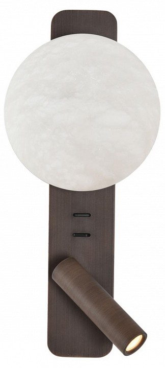 Бра с подсветкой odeon light albergo 7163/9wl