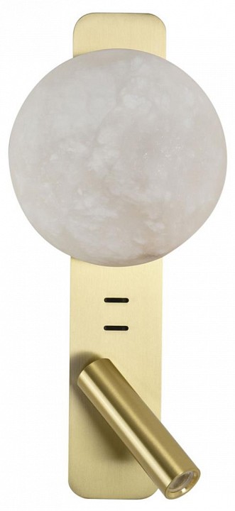 Бра с подсветкой odeon light albergo 7164/9wl