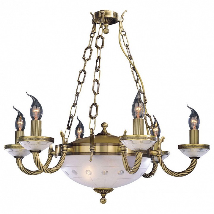 Подвесная люстра reccagni angelo 4650 l 4650/6+2