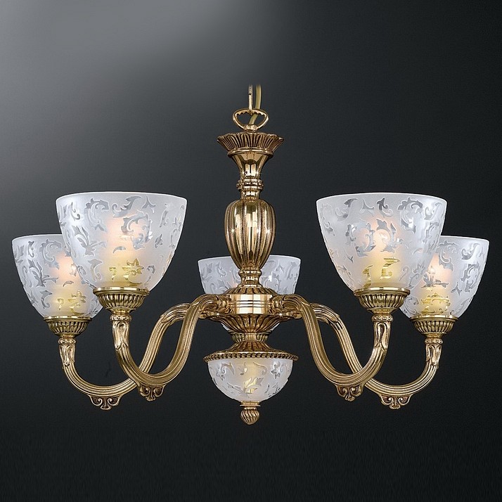 Подвесная люстра reccagni angelo 6352 l 6352/5