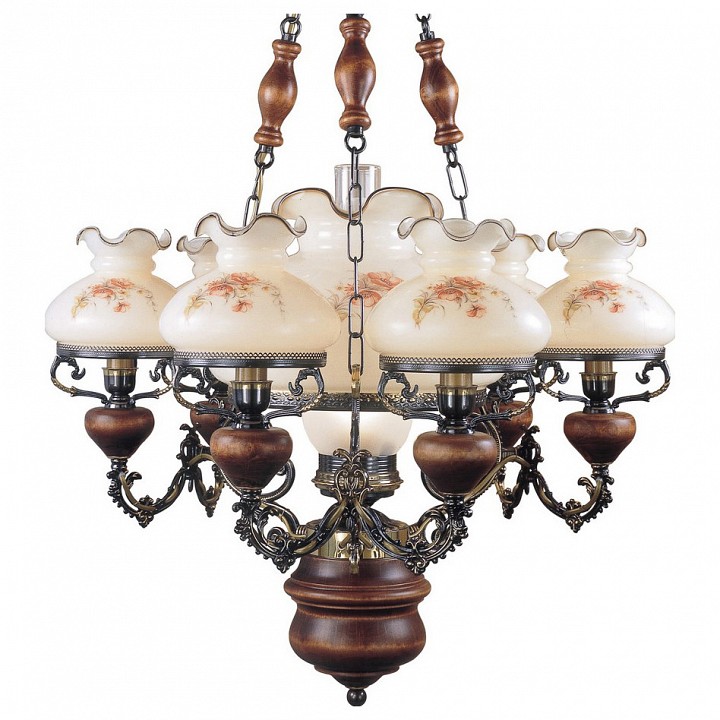 Подвесная люстра reccagni angelo 636 l 636/6+1