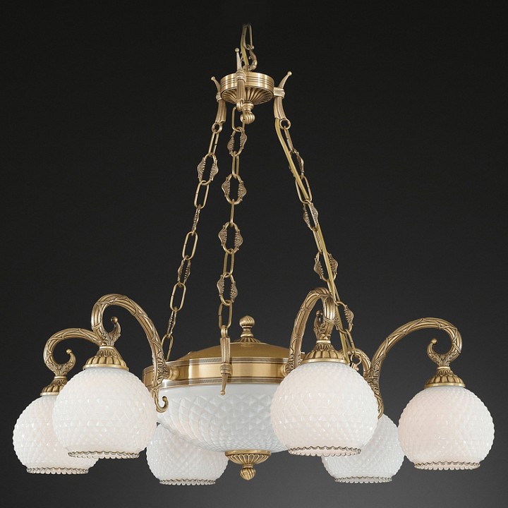 Подвесная люстра reccagni angelo 8400 l 8400/6+2