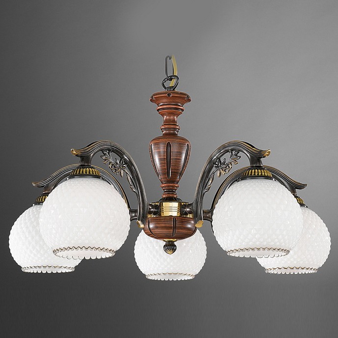 Подвесная люстра reccagni angelo 8610 l 8610/5