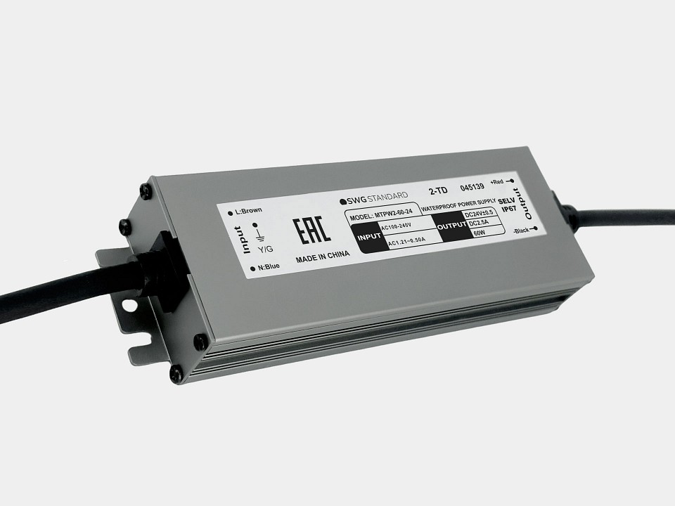 Блок питания swg mtpw2 mtpw2-60-24