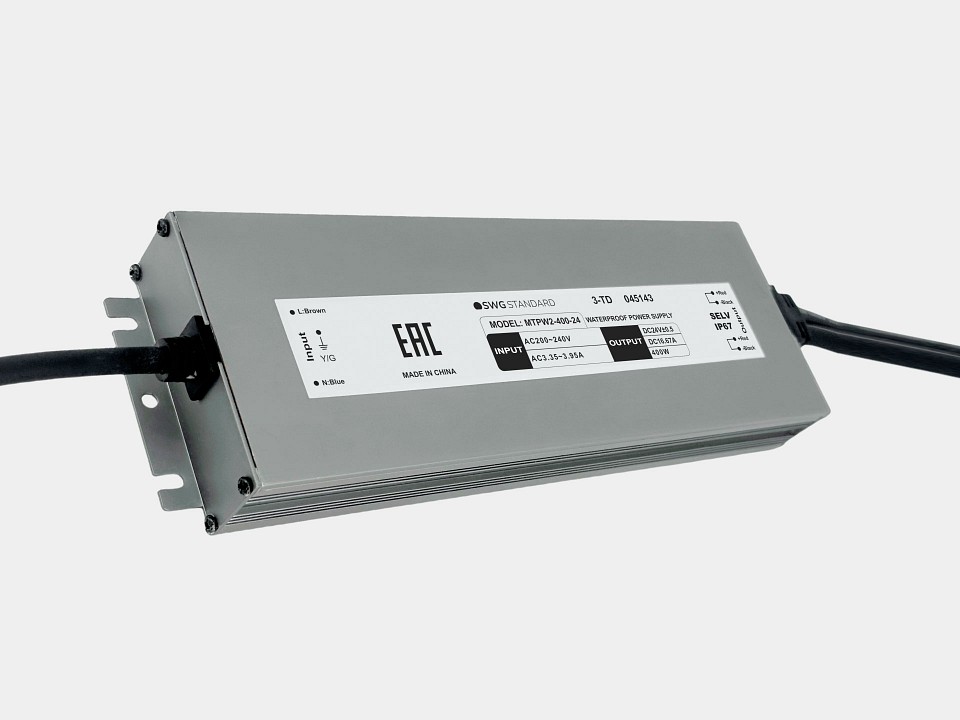 Блок питания swg mtpw2 mtpw2-400-24
