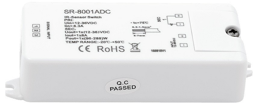 Контроллер-выключатель swg ик-датчики 'взмаx руки' sr-8001adc
