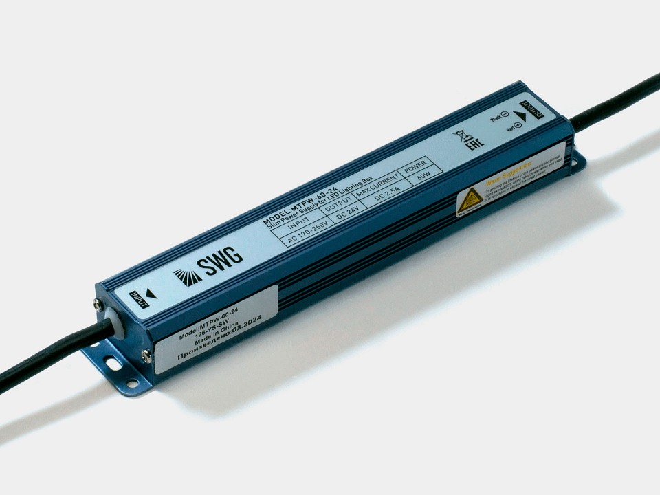 Блок питания swg mtpw mtpw-60-24