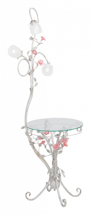 Торшер с полкой vitaluce v1704 v1704-0/3p