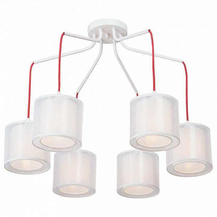 Потолочная люстра vitaluce v4542 v4542-0/6pl