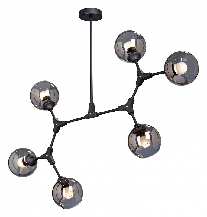 Люстра на штанге vitaluce шарики v4823-1/6pl