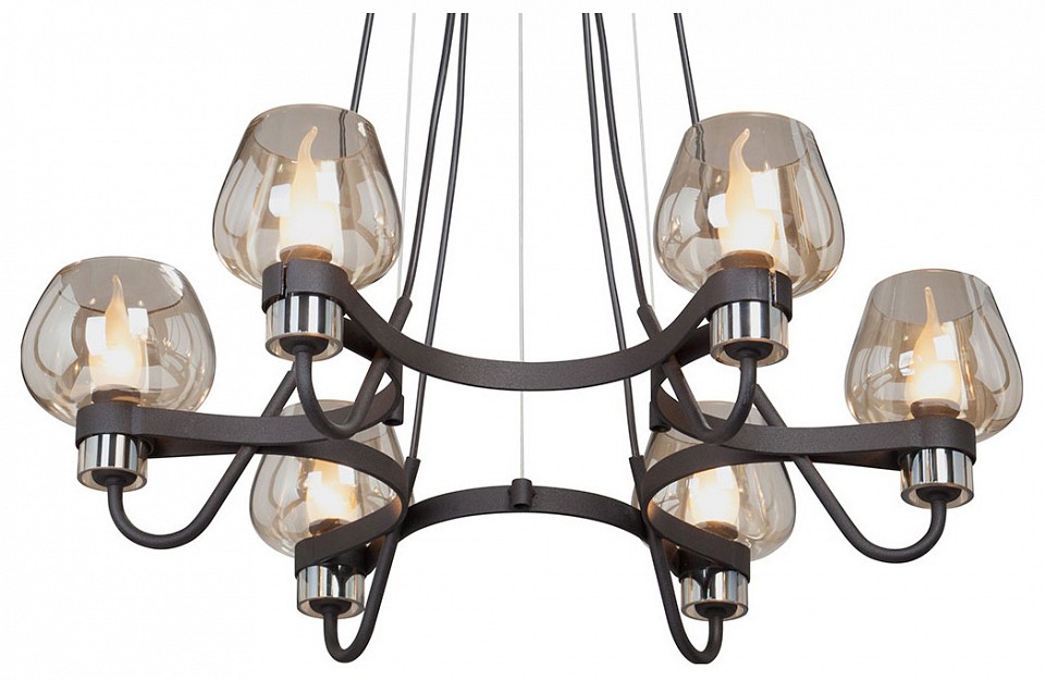 Подвесная люстра vitaluce шарики v4824-1/6s