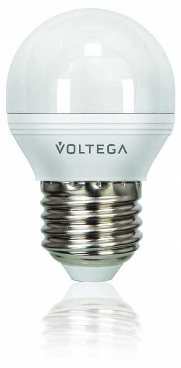 Лампа светодиодная voltega globe e27 6вт 2800k 5495