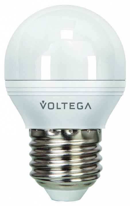 Лампа светодиодная voltega globe e27 6вт 4000k 5496