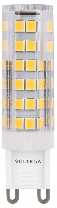 Лампа светодиодная voltega capsule g9 g9 7вт 4000k 7188