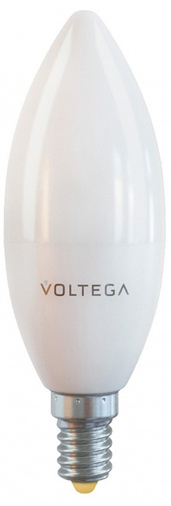 Лампа светодиодная voltega simple e14 10вт 3000k 7241