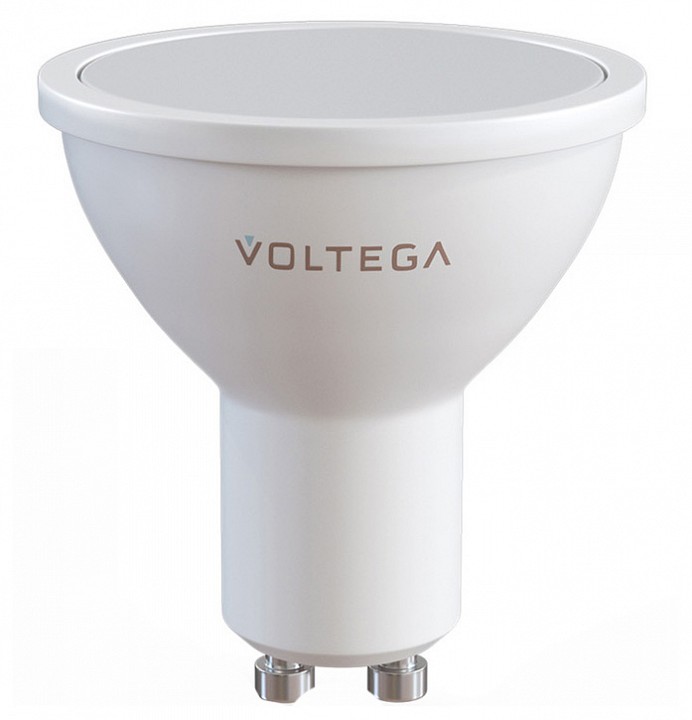 Лампа светодиодная voltega simple gu10 7вт 2700k 7247