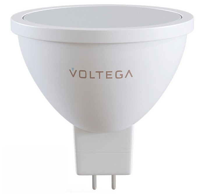 Лампа светодиодная voltega simple gu5.3 7вт 3000k 7257