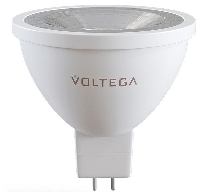 Лампа светодиодная voltega simple gu5.3 7вт 3000k 7259