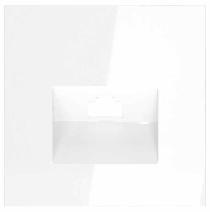 Накладка для розетки rj-11 или rj-45 voltum s70 vls001301