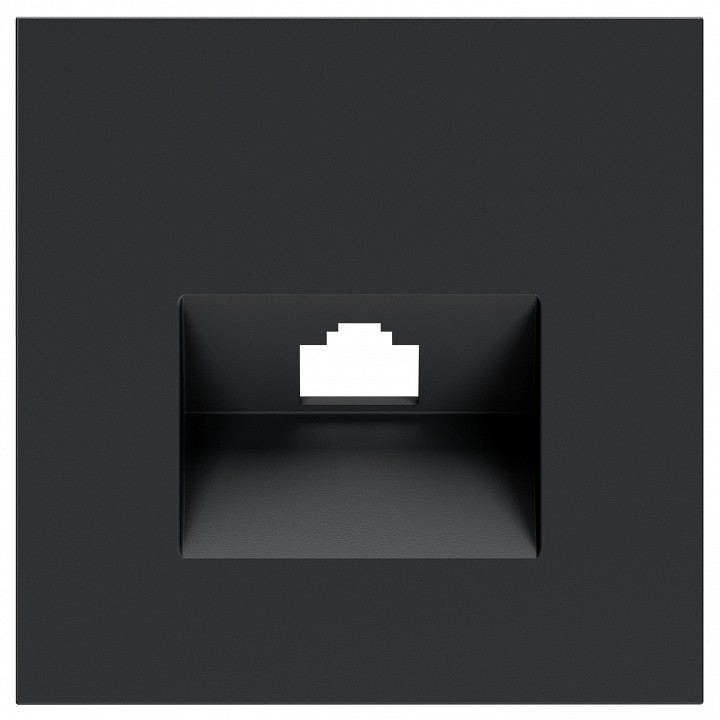 Накладка для розетки rj-11 или rj-45 voltum s70 vls001307