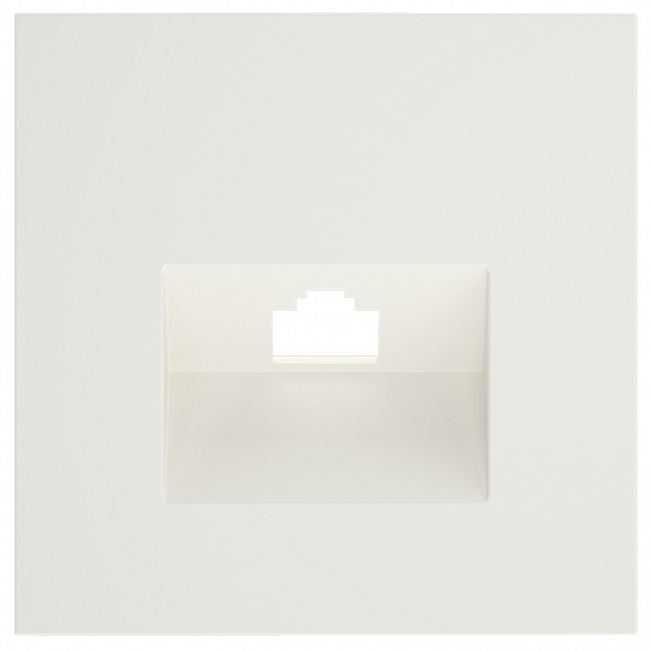 Накладка для розетки rj-11 или rj-45 voltum s70 vls001313