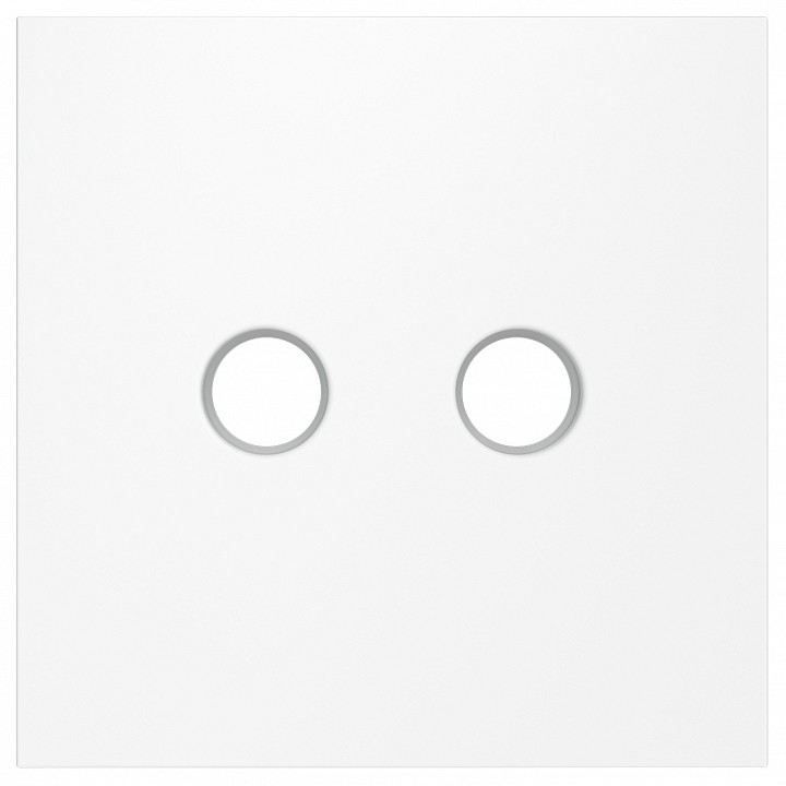 Накладка для тв-розетки и sat-розетки voltum s70 vls001602