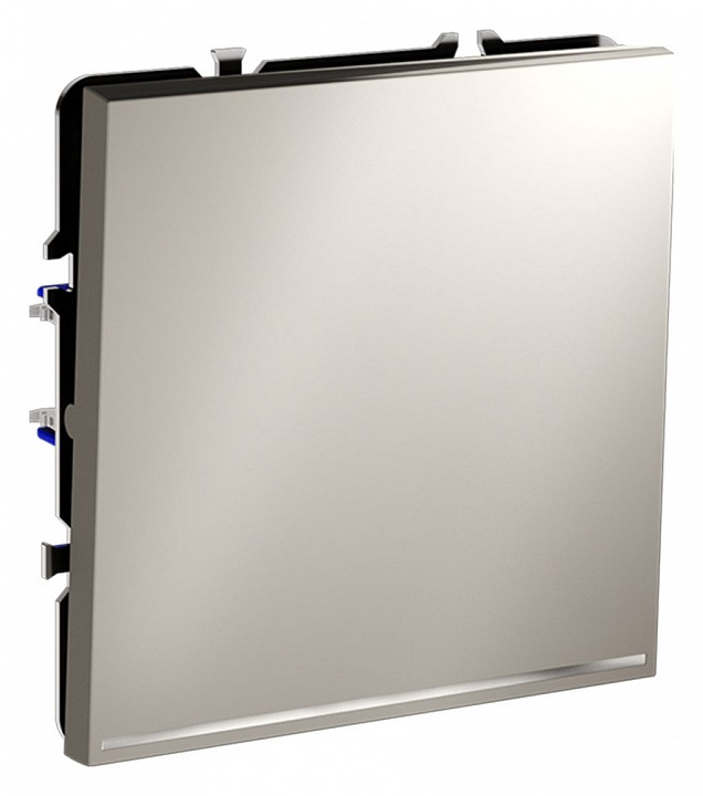 Выключатель одноклавишный с подсветкой без рамки voltum s70 vls010203