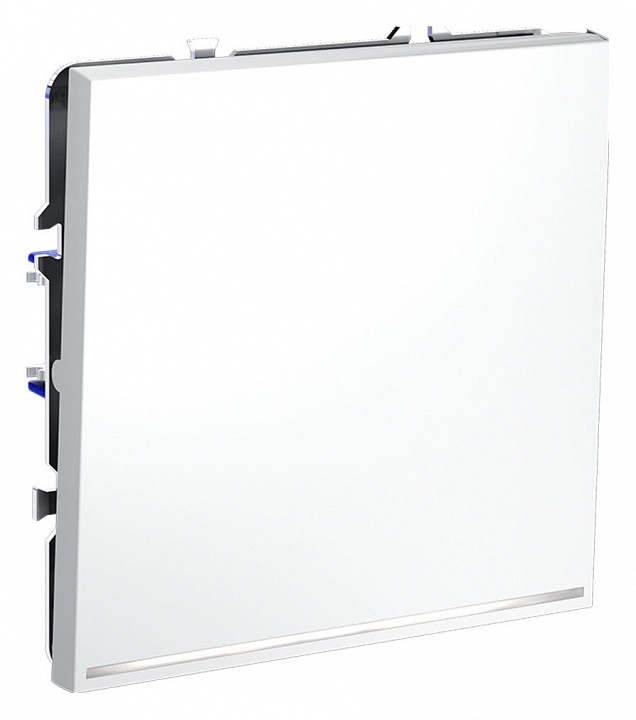 Выключатель проходной одноклавишный с подсветкой без рамки voltum s70 vls010402