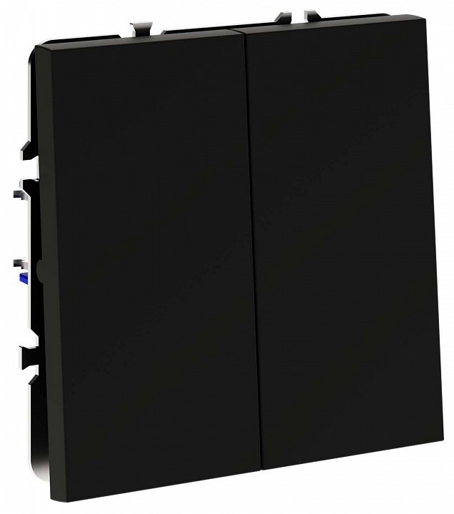 Переключатель перекрестный двухклавишный без рамки voltum s70 vls020508