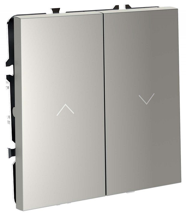 Выключатель для жалюзи без рамки voltum s70 vls020705