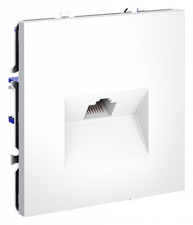 Розетка ethernet rj-45 без рамки voltum s70 vls060102