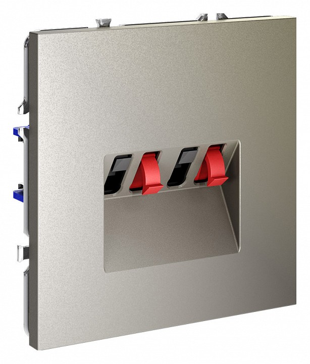 Розетка акустическая без рамки voltum s70 vls060304