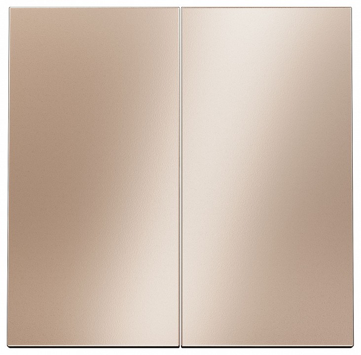 Клавиши для выключателя двухклавишного voltum s70 metal vlsm000310