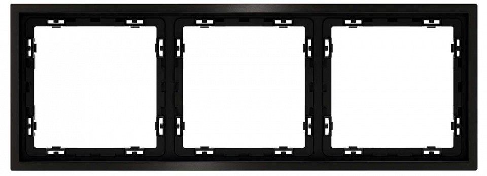 Рамка на 3 поста voltum s70 metal vlsm120312