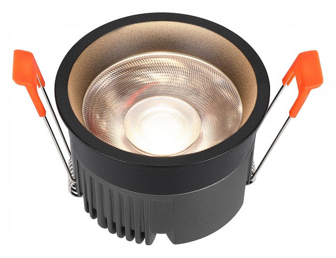 Встраиваемый светильник iledex technical mars 112-12w-d80-3000k-24dg-bk