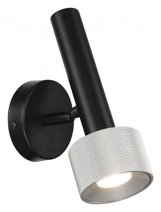 Бра iledex technical delta 2360-1 bk+sl